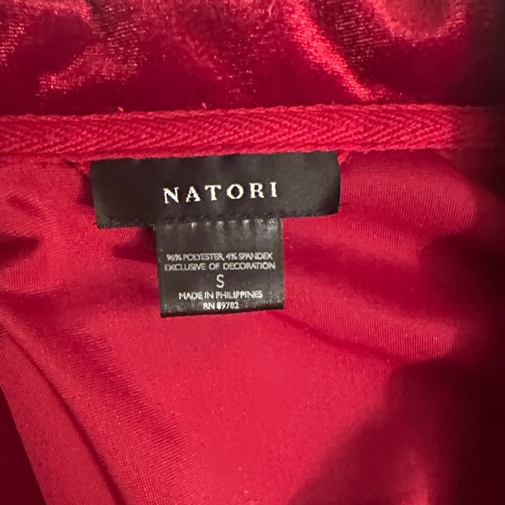 Natori velvet Robe - Picture 3 of 4
